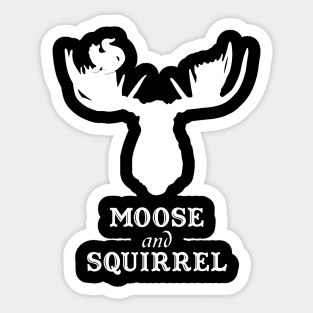 Supernatural Moose Sticker